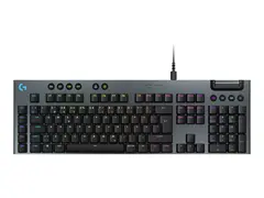 Logitech G G915 X - Tastatur - bakgrunnsbelyst USB - QWERTY - Nordisk (dansk/finsk/norsk/svensk) - tastsvitsj: GL Tactile - svart