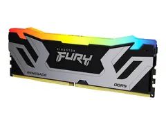 Kingston FURY Renegade RGB - DDR5 modul - 24 GB - DIMM 288-pin - 4200 MHz / PC5-67200 - CL40 - 1.45 V - ikke-bufret - on-die ECC - svart og s&#248;lv