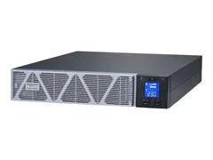 APC Easy UPS On-Line SRVSL - UPS (rackmonterbar/ekstern) with rail kit - AC 230 V - 2700 watt - 3000 VA - enkeltfase - litiumion - 576 Wh - USB, RS-232 - utgangskontakter: 7 - 2U - svart med s&#248;lvfasfront