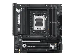 ASUS TUF GAMING B850M-PLUS - Hovedkort micro ATX - Socket AM5 - AMD B850 Chipset - USB-C 3.2 Gen 2x2, USB-C 3.2 Gen2, USB 3.2 Gen 2, USB 3.2 Gen 1 - 2.5 Gigabit LAN - innbygd grafikk (CPU kreves) - HD-lyd (8-kanalers)