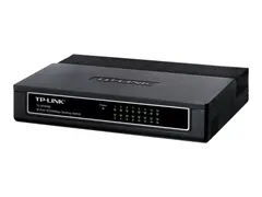 TP-Link TL-SF1016D 16-Port 10/100Mbps Desktop Switch Switch - 16 x 10/100 - stasjon&#230;r