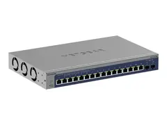NETGEAR S3600 Series XS516TM - Switch - 2+/L3 Lite smart - 16 x 10/25 Gigabit Ethernet + 2 x 10 Gb Ethernet SFP+ (opplink) - stasjon&#230;r, rackmonterbar