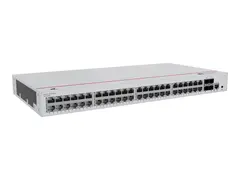 Huawei eKitEngine S310 Series S310-48T4X Switch - L2+ - Styrt - 48 x 10/100/1000 + 4 x 1 Gigabit / 10 Gigabit SFP+ - side til side-luftflyt - rackmonterbar