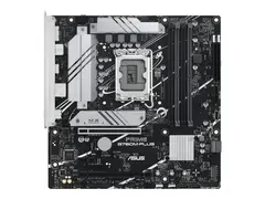 ASUS PRIME B760M-PLUS - Hovedkort mikro ATX - LGA1700-sokkel - B760 Chipset - USB 3.2 Gen 1, USB 3.2 Gen 2, USB-C 3.2 Gen 1 - 2.5 Gigabit LAN - innbygd grafikk (CPU kreves) - HD-lyd (8-kanalers)