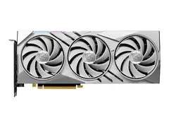 MSI GeForce RTX 4070 SUPER 12G GAMING X SLIM WHITE Grafikkort - GeForce RTX 4070 Super - 12 GB GDDR6X - PCIe 4.0 - HDMI, 3 x DisplayPort - hvit