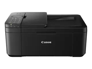 Canon PIXMA TR4750i - Multifunksjonsskriver farge - ink-jet - A4 (210 x 297 mm), Legal (216 x 356 mm) (original) - A4/Legal (medie) - opp til 6.4 spm (kopiering) - opp til 8.8 ipm (trykking) - 100 ark - 33.6 kbps - USB 2.0, Wi-Fi(n) - svart