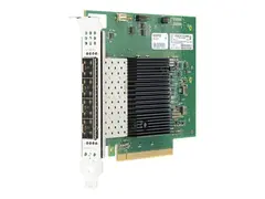 Intel E810-XXVDA4 - Nettverksadapter PCIe 4.0 x16 - 25 Gigabit SFP28 x 4 - for ProLiant DL110 Gen10 Plus Front Cabled Telco