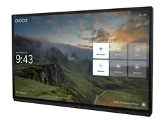 Avocor AVG-8560 - 85&quot; Diagonalklasse G Series LED-bakgrunnsbelyst LCD-skjerm interaktiv - med pekeskjerm (multiber&#248;rings) - 4K UHD (2160p) 3840 x 2160 - direktebelyst LED - med Logitech Rally Bar