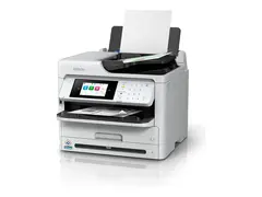 Epson WorkForce Pro WF-M5899DWF Multifunksjonsskriver - S/H - ink-jet - 216 x 297 mm (original) - A4/Legal (medie) - opp til 25 spm (trykking) - 330 ark - 33.6 kbps - USB 2.0, Gigabit LAN, Wi-Fi(ac)