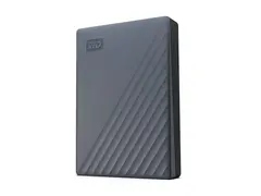 WD My Passport WDBY3J0060BGY - Harddisk kryptert - 6 TB - ekstern (b&#230;rbar) - USB 3.2 Gen 1 - 256-bit AES - silikongr&#229;