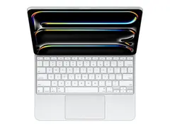 Apple Magic Keyboard - Tastatur og folioveske med styrepute - bakbelysning - Apple Smart connector - QWERTY - Nederlandsk - hvit - for 13-inch iPad Pro