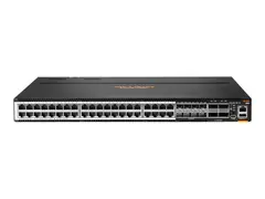 HPE Aruba Networking CX 8100 40x10GBase-T 8x10G SFP+ 4x40/100G QSFP28 Switch Switch - L3 - Styrt - 40 x 100/1000/2.5G/5G/10GBase-T + 8 x Gigabit SFP / 10 Gigabit SFP+ + 4 x 40 Gigabit QSFP+ / 100 Gigabit QSFP28 - bakside til front-luftflyt - rackmonterbar