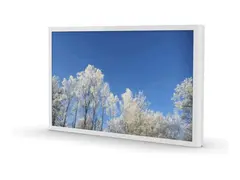 HI-ND EASY - Monteringssett (hylster) landskap - for LCD-skjerm - hvit - skjermst&#248;rrelse: 55&quot; - veggmonterbar - for LG 55UH5N-E, 55UM5N-E; Samsung QM55C