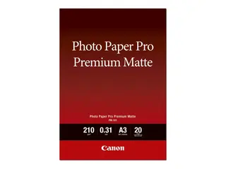 Canon Pro Premium PM-101 - Glatt matt - 310 mikroner Super A3/B (330 x 483 mm) - 210 g/m&#178; - 20 ark fotopapir - for PIXMA PRO-1, PRO-10, PRO-100