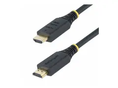 StarTech.com 1.6ft (50cm) Premium Certified High Speed HDMI Cable, 4K60Hz Premium High Speed - HDMI-kabel med Ethernet - HDMI hann til HDMI hann - 50 cm - svart - 4K 60Hz st&#248;tte, passiv