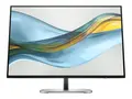 HP 524pn - Series 5 Pro - LED-skjerm - 24&quot; 1920 x 1200 WUXGA @ 100 Hz - IPS - 350 cd/m&#178; - 1500:1 - 5 ms - HDMI, DisplayPort - s&#248;lv (stativ), kullsort