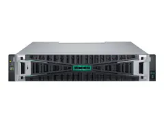 HPE Modular Smart Array 2070 10/25GbE iSCSI SFF Storage Oppstilling for fast tilstand stasjon - 46 TB - 24 br&#248;nner (SAS-3) - SSD 3.84 TB x 12 - iSCSI (10 GbE), iSCSI (25 GbE) (ekstern) - kan monteres i rack - 2U