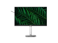 Philips 27B2G5500 - LED-skjerm 27&quot; - 2560 x 1440 QHD @ 100 Hz - IPS - 1500:1 - h&#248;yttalere - koksgr&#229;, s&#248;lv