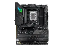 ASUS ROG STRIX B860-F GAMING WIFI Hovedkort - ATX - LGA1851-sokkel - B860 Chipset - USB4, USB 3.2 Gen 2, USB-C 3.2 Gen 2x2, USB 3.2 Gen 1 - Wi-Fi 7, 2.5 Gigabit LAN, Bluetooth - innbygd grafikk (CPU kreves) - HD-lyd (8-kanalers)