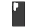 KEY - Baksidedeksel for mobiltelefon - MagSafe-samsvar v&#230;skesilikon, hard polykarbonat - svart - for Samsung Galaxy S24 Ultra