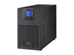 APC Easy UPS On-Line - UPS - t&#229;rn AC 220/230/240 V - 2700 watt - 3000 VA - enkeltfase - blysyre - USB, serial - utgangskontakter: 7 - PFC - Europa - svart, RAL 7010