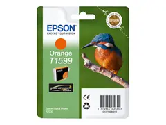 Epson T1599 - 17 ml - oransje - original blister - blekkpatron - for Stylus Photo R2000