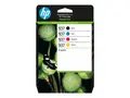 HP 937 - 4-pack - svart, gul, cyan, magenta original - blekkpatron