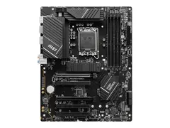 MSI PRO B760-P DDR4 II - Hovedkort - ATX LGA1700-sokkel - B760 Chipset - USB 3.2 Gen 1, USB-C 3.2 Gen2 - 2.5 Gigabit LAN - innbygd grafikk (CPU kreves) - HD-lyd (8-kanalers)