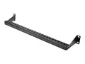 StarTech.com 1U Rack Mountable Cable Lacing Bar w/Adjustable Depth, Cable Support Guide For Organized 19&quot; Racks/Cabinets, Horizontal Cable Guide For Patch Panels/Switches/PDUs Gitterstav for rackkabelstyring (horisontal) - svart - 1U - 19&quot;