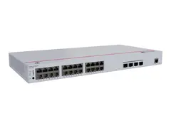 Huawei eKitEngine S310 Series S310-24P4X Switch - L2+ - Styrt - 24 x 10/100/1000 (PoE+) + 4 x 1 Gigabit / 10 Gigabit SFP+ - front til side luftstr&#248;m - rackmonterbar - PoE+ (400 W)