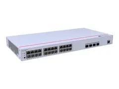 Huawei CloudEngine S310-24P4S - Switch - Styrt 24 x 10/100/1000 + 4 x Gigabit SFP - side til side-luftflyt - rackmonterbar - PoE+ (400 W)