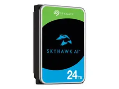 Seagate SkyHawk AI ST24000VE002 - Harddisk 24 TB - intern - 3.5&quot; - SATA 6Gb/s - buffer: 512 MB - med 3-&#229;rs Seagate Rescue Data Recovery