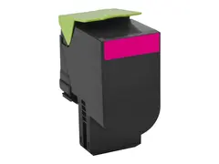 Lexmark 702HME - H&#248;y ytelse - magenta original - tonerpatron Lexmark Corporate - for Lexmark CS310dn, CS310n, CS410dn, CS410dtn, CS410n, CS510de, CS510dte