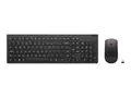 Lenovo Essential Wireless Combo Gen 2 - Tastatur- og mussett tr&#229;dl&#248;s - 2.4 GHz - Dansk - svart