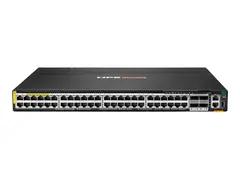 HPE Aruba Networking CX 6300M 48p SR10 1G/2.5G/5G/10G PTP/AVB Class8 PoE 4p 100G MACsec Switch switch - Kun horisontal overflatemontering - 48 porter - Styrt - rackmonterbar