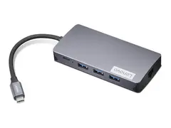 Lenovo 150 - dokkingstasjon - USB-C VGA, HDMI - 1GbE