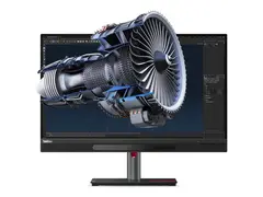 Lenovo ThinkVision 27 3D - LED-skjerm 27&quot; - 3840 x 2160 4K @ 60 Hz - IPS - 310 cd/m&#178; - 1200:1 - HDR10 - 4 ms - HDMI, DisplayPort, USB-C - h&#248;yttalere - ravnsort