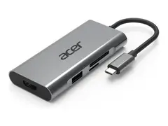 Acer USB Type-C 7 in 1 Mini Dock (ADK040) dokkingstasjon - USB-C - HDMI