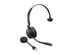 Jabra Engage 55 SE Mono - Hodesett - on-ear DECT - tr&#229;dl&#248;s - USB-C via DECT-adapter - Certified for Microsoft Teams