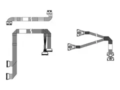 Lenovo - Lagerkabelsett - for 4 x 2,5&quot; NVMe bakplan for ThinkSystem SR630 V3