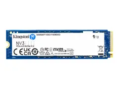 Kingston NV3 - SSD - 1 TB - intern - M.2 2280 PCIe 4.0 x4 (NVMe)