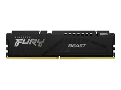 Kingston FURY Beast - DDR5 - modul - 16 GB DIMM 288-pin - 6000 MHz / PC5-48000 - CL36 - 1.35 V - ikke-bufret - on-die ECC - svart