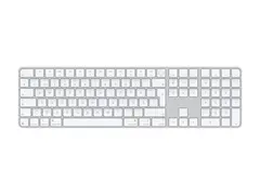 Apple Magic Keyboard with Touch ID and Numeric Keypad Tastatur - USB-C - tr&#229;dl&#248;s - Bluetooth - QWERTY - Svensk - white keys