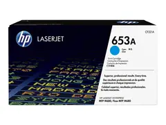 HP 653A - Cyan - original - LaserJet tonerpatron (CF321A) - for Color LaserJet Enterprise MFP M680; LaserJet Enterprise Flow MFP M680