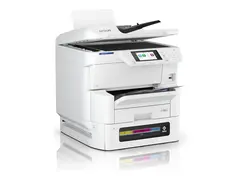 Epson WorkForce Pro EM-C8100RDWF Multifunksjonsskriver - farge - ink-jet - A3 (medie) - opp til 22 spm (kopiering) - opp til 25 spm (trykking) - 335 ark - 33.6 kbps - USB 2.0, Gigabit LAN, Wi-Fi(ac)