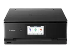 Canon PIXMA TS8750 - Multifunksjonsskriver farge - ink-jet - Legal (216 x 356 mm) (original) - A4/Legal (medie) - opp til 15 ipm (trykking) - 200 ark - USB 2.0, Wi-Fi(ac) - svart