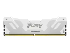 Kingston FURY Renegade - DDR5 - modul 32 GB - DIMM 288-pin - 6400 MHz / PC5-51200 - CL32 - 1.4 V - ikke-bufret - ikke-ECC - hvit, s&#248;lv