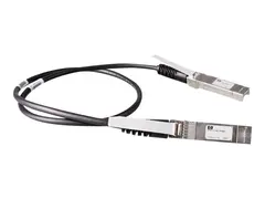 HPE X240 Direct Attach Cable - Nettverkskabel SFP+ til SFP+ - 0.65 m - for HPE 5120, 5500, 59XX, 75XX; FlexFabric 1.92, 11908, 12902; Modular Smart Array 1040