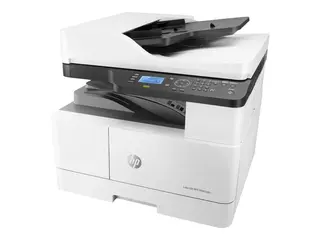 HP LaserJet MFP M443nda - Multifunksjonsskriver S/H - laser - A3/Ledger (297 x 432 mm) (original) - A3/Ledger (medie) - opp til 25 spm (kopiering) - opp til 25 spm (trykking) - 350 ark - USB 2.0, LAN