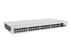 Huawei eKitEngine S220 Series S220-48P4S Switch - Styrt - 48 x 10/100/1000 (PoE+) + 4 x Gigabit SFP - side til side-luftflyt - rackmonterbar - PoE+ (380 W)